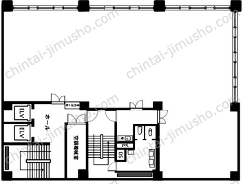 小伝馬町YSビル3Fの間取図