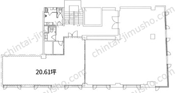 GINZA GS BLD.25Fの間取図