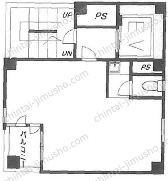 堀留アーバンビル6Fの間取図