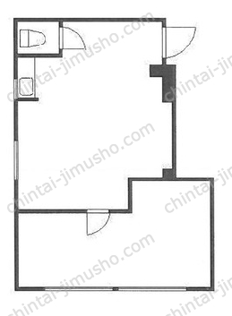 方栄ビル4Fの間取図