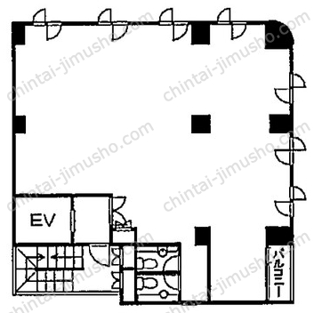 マザービル4Fの間取図