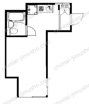 シューエックスビル5Fの間取図