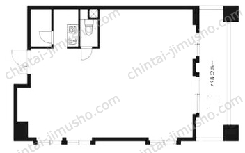 本駒込Kマンション4Fの間取図