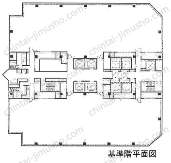 有明フロンティアビルB棟10Fの間取図