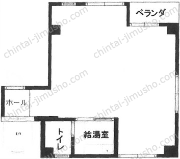 E＆Tビル4Fの間取図