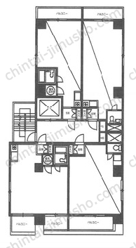 ビルド吉田7Fの間取図