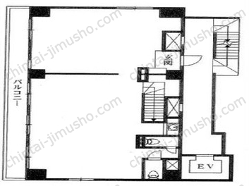 プレール麻布仙台坂2Fの間取図