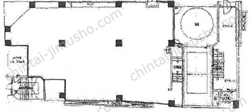 新宿屋ビル1Fの間取図