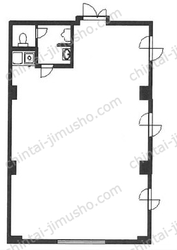 木村ビルB1Fの間取図