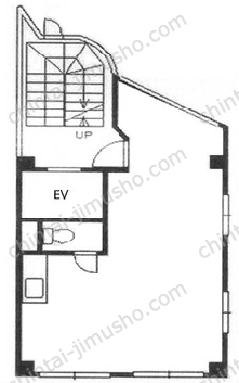 中町ビル4Fの間取図