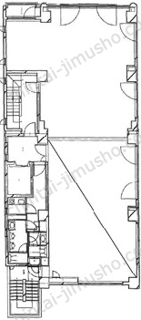 ニューライフビル5Fの間取図