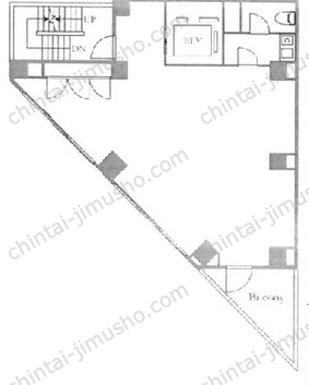 VISTA浜松町ビル4Fの間取図