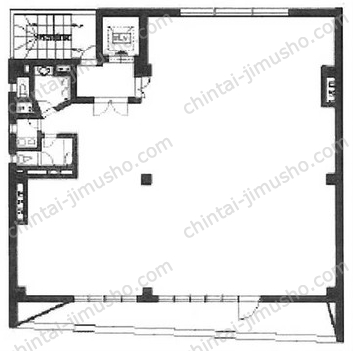 第3福井ビル6Fの間取図