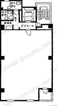 西新橋YSビル4Fの間取図