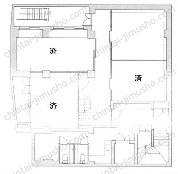 GrandStory千駄ヶ谷ⅡB1Fの間取図