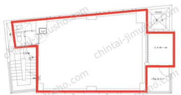 アクタス岩本町2Fの間取図