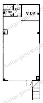 NISSOビル1Fの間取図