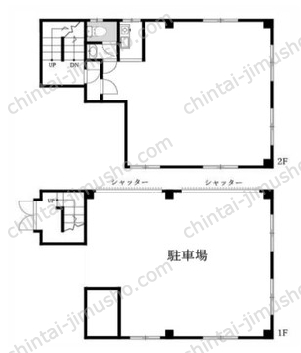 CASA南蒲田1Fの間取図