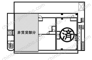 北野スターアーク2Fの間取図