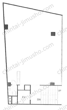 岩崎ビル6Fの間取図