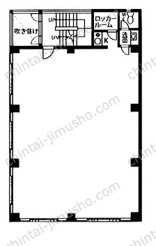 イシイビル2Fの間取図