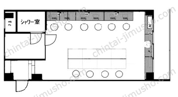 リフィオ三軒茶屋1Fの間取図