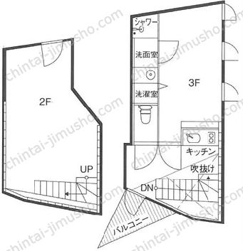 Sta-Bld.一括貸の間取図