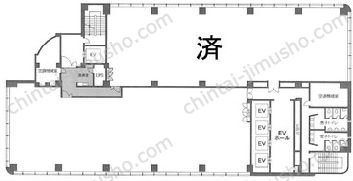 東京日産西五反田ビル10Fの間取図