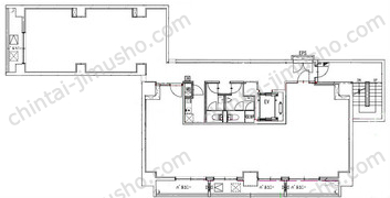 PARKFRONT SHINJUKU／パークフロント新宿3Fの間取図