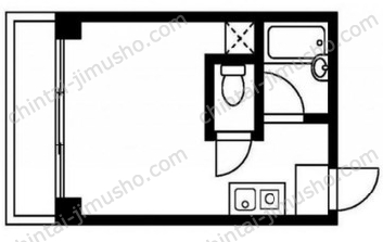 中山ビル2Fの間取図