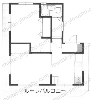 ビズテラス光が丘7Fの間取図