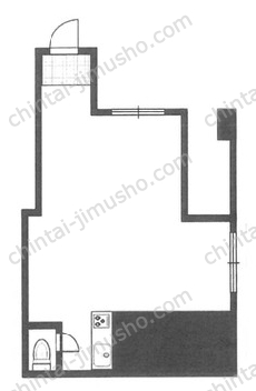 AIマンション1Fの間取図