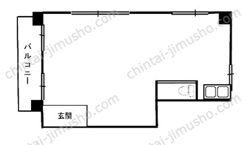 寿ビル3Fの間取図