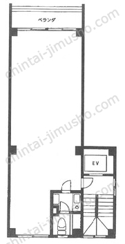 駒信第一ビル4Fの間取図