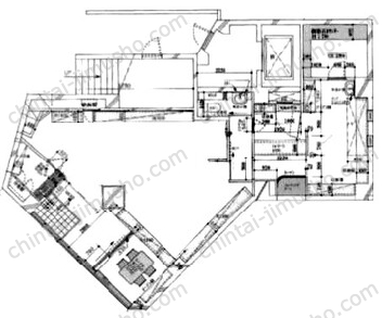 ACQUAビル1Fの間取図