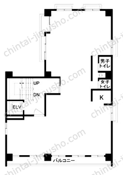 三貴ビル7Fの間取図