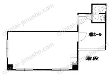 相光ビル2Fの間取図