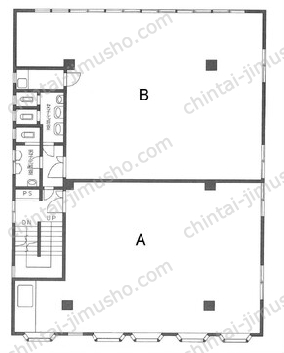 信和ビル3Fの間取図