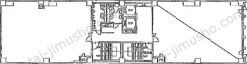 東武銀座第1ビル(銀座六丁目ビル）7Fの間取図