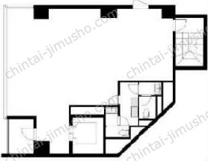 L`tia Office 代々木8Fの間取図