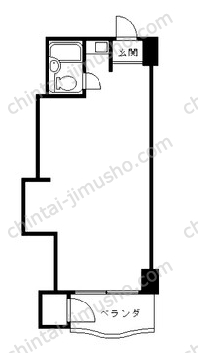 サンハイツ中野2Fの間取図