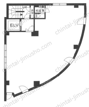 信明ビル3Fの間取図