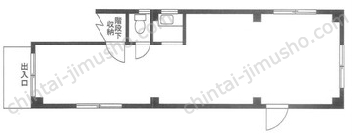 菊地ビル1Fの間取図