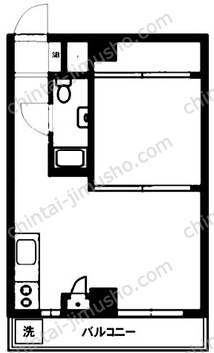 オリエント麻布2Fの間取図