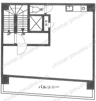 秋葉原NORTH COURT4Fの間取図