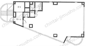 加瀬ビル1557Fの間取図