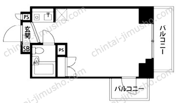 藤和半蔵門コープ7Fの間取図