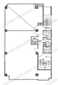 三善ビル9Fの間取図