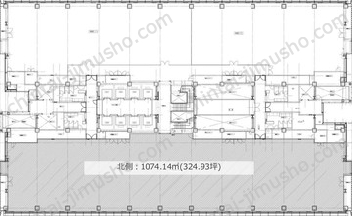 トレードピアお台場17Fの間取図