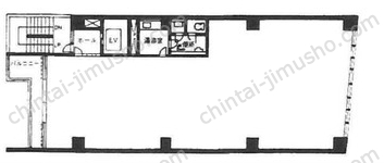 EX-SIDE南新宿／エキサイド南新宿3Fの間取図